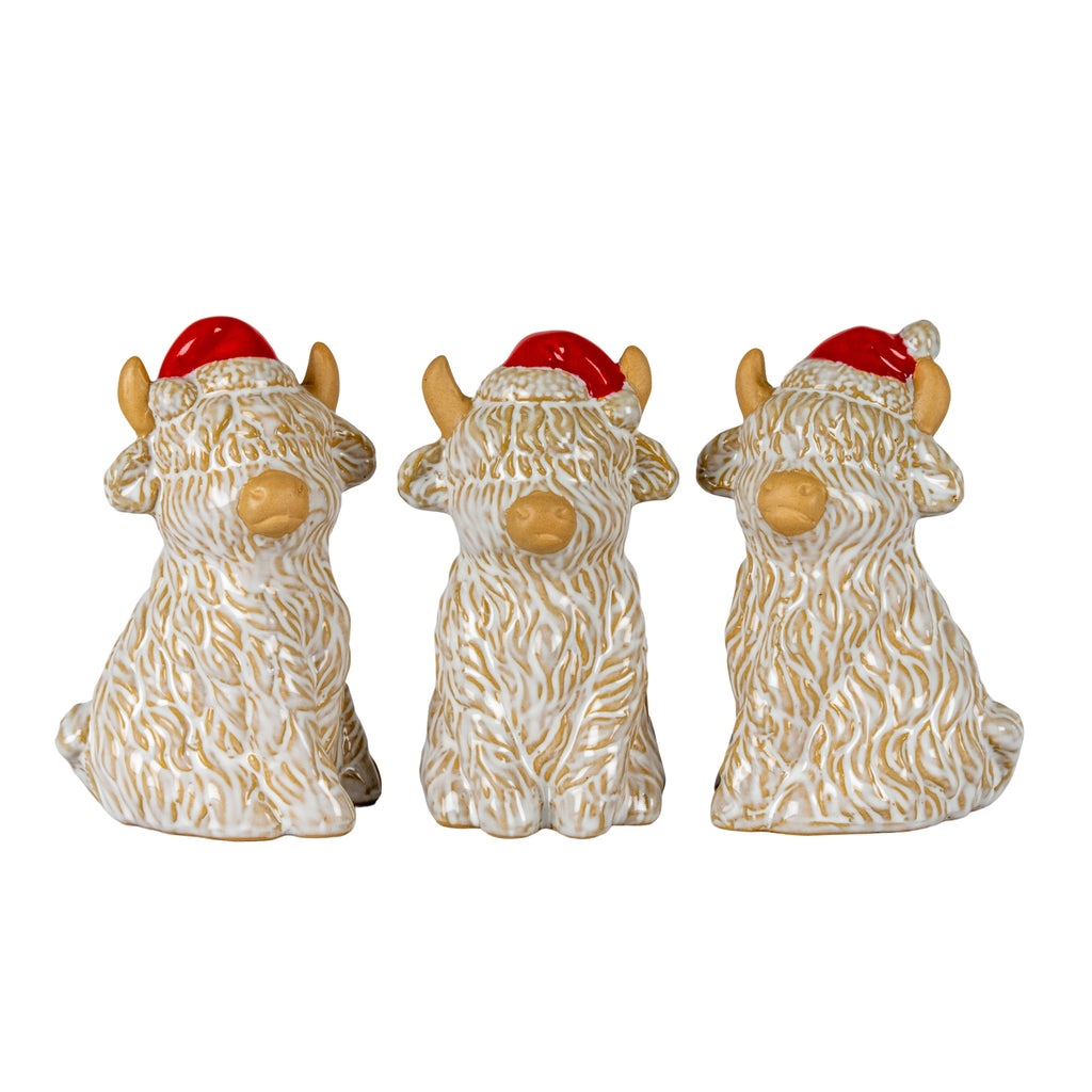 'Merry Moo' Ceramic Cow