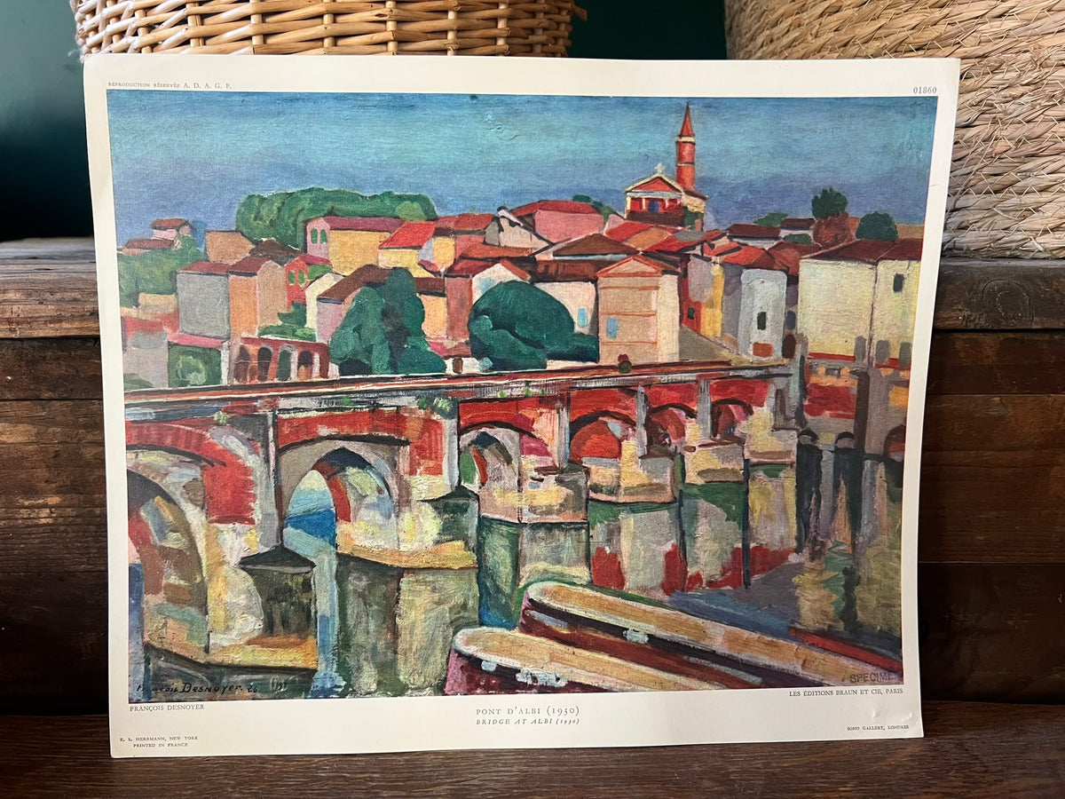 Vintage French Art Prints by Braun et Cie, Paris: Picasso, Van Gogh, Kandinsky and Others