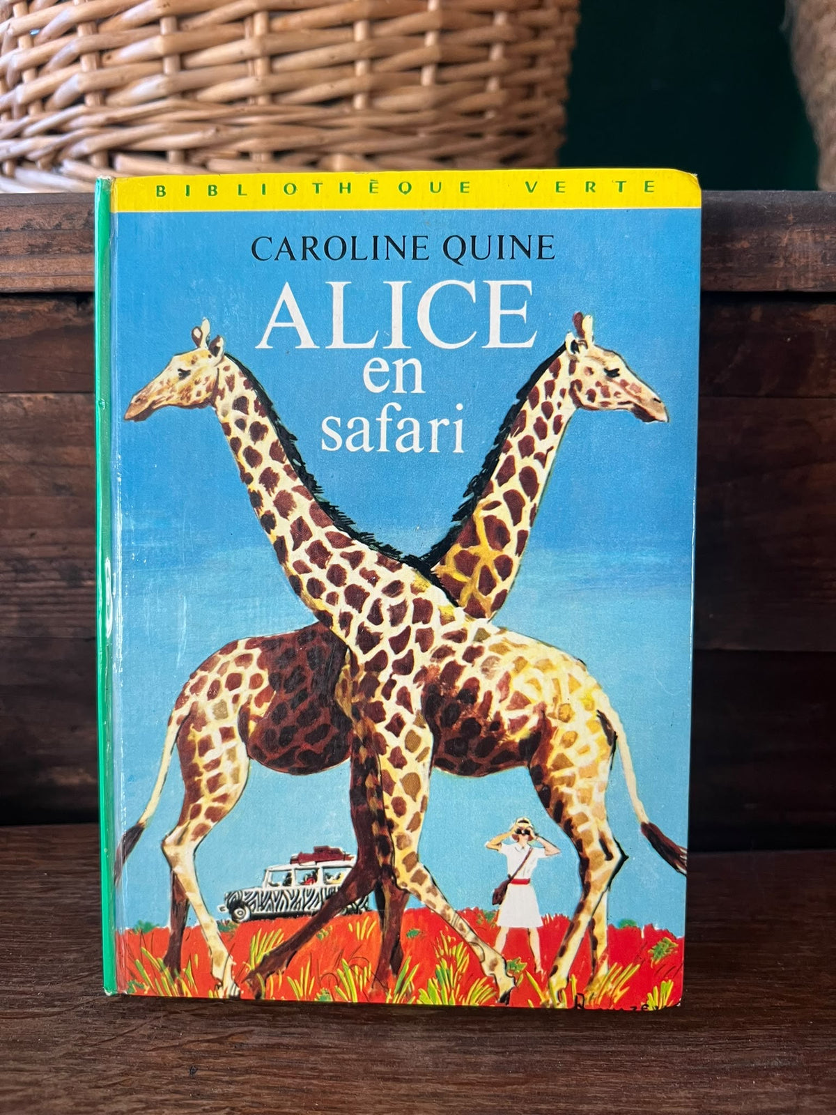 Vintage French Children's Books, Bibliothèque Verte, Hachette, Set of 4