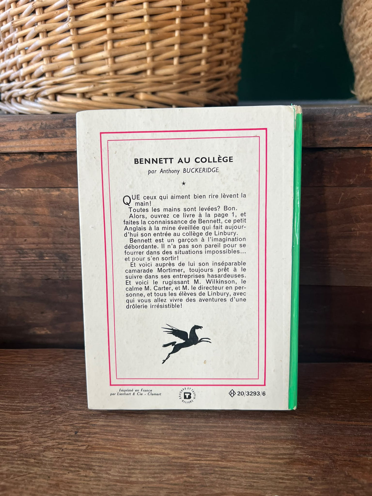 Vintage French Children's Books, Bibliothèque Verte, Hachette, Set of 4