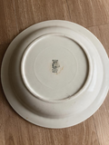 La Ferme Anglaise vintage Digoin Sarreguemines ironstone serving dish backstamp showing French maker mark